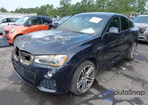 2015 BMW X4 xDrive28I z USA, uszkodzony, nr VIN 5UXXW3C57F0M87095